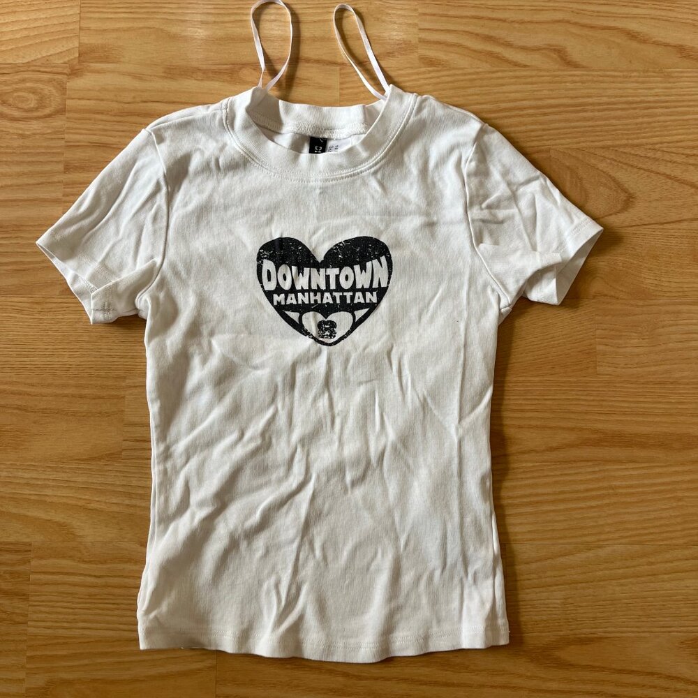 H&M Divided Downtown Manhattan Graphic Tee – XS